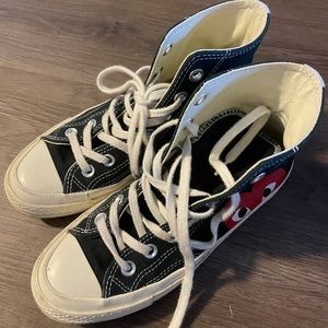 comme de Garsons play x converse sneaker